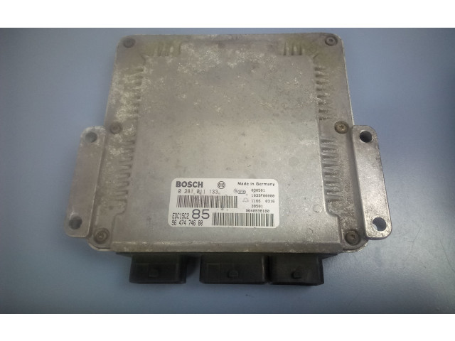 Řídící jednotka 9647474680, 0281011133   Peugeot 807 2003