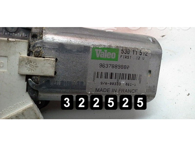 Моторчик заднего дворника 9637889880    Citroen Saxo