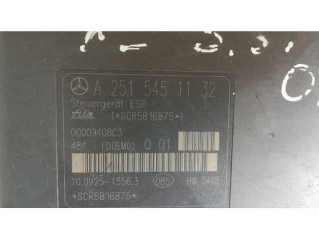 Блок АБС A2515451132   Mercedes-Benz  ML W164  2005-2011 года