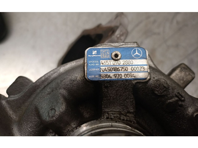 Турбина Mercedes-Benz E A207  A6510902880, A6510904980   для двигателя 651911      