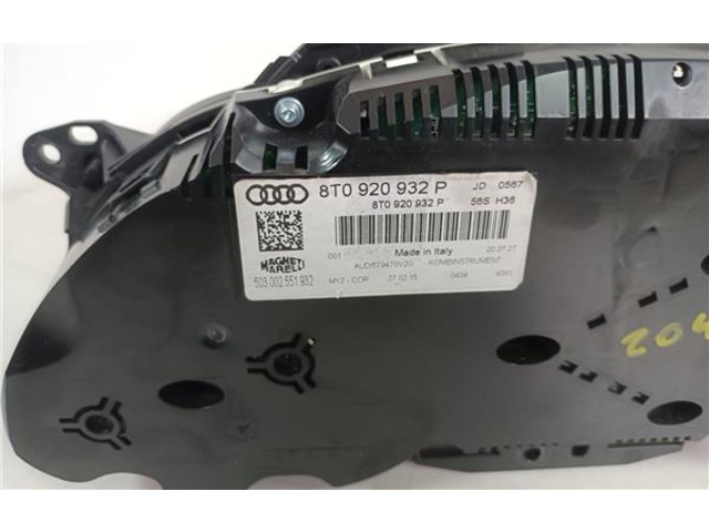 Спидометр (приборный щиток) 8T0920932P   Audi A5 Sportback 8TA 2011