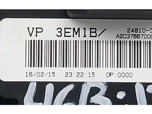 Přístrojová deska  Nissan Leaf I (ZE0) 2016 248103EM1B  
