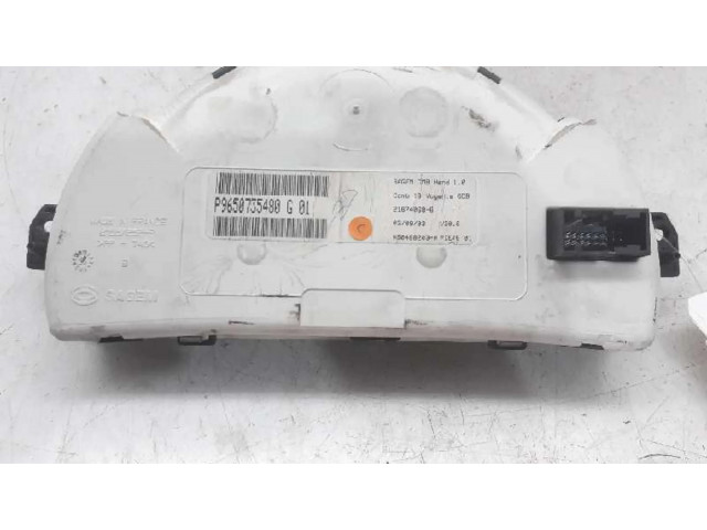 Панель 9650735480G   Citroen C3       