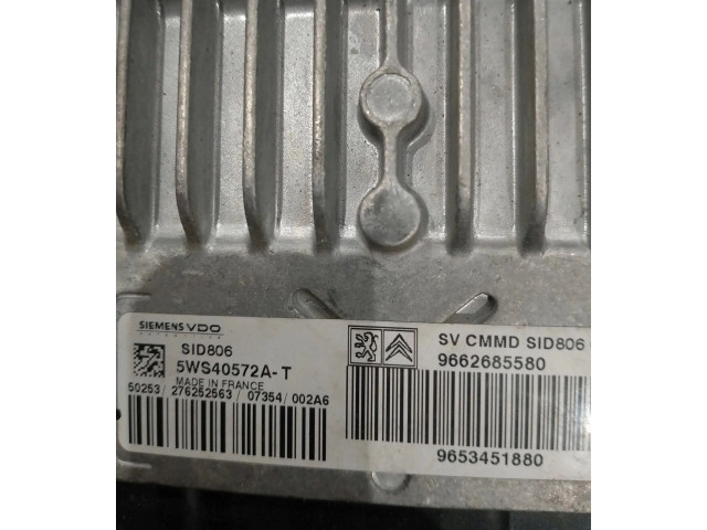 Řídící jednotka 5WS40572A-T   Peugeot 1007 2014