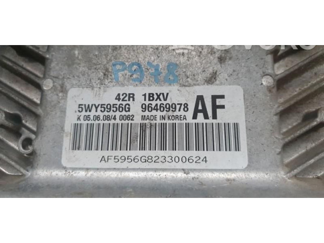 Řídící jednotka 5WY5956G.   Chevrolet Aveo 2006