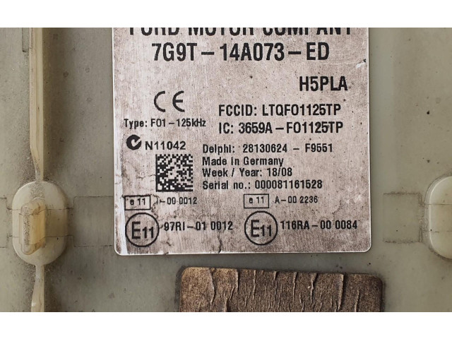   Pojistková skříňka 7G9T-14A073-ED   Ford Mondeo MK IV 2013
