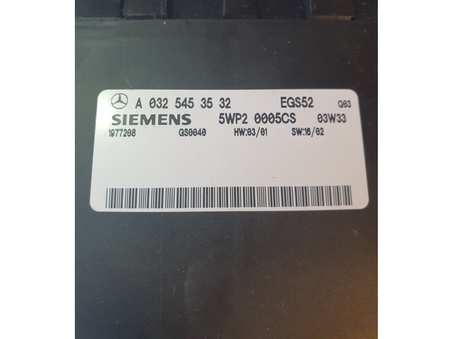 Блок управления коробкой передач A0325453532   Mercedes-Benz SL R230