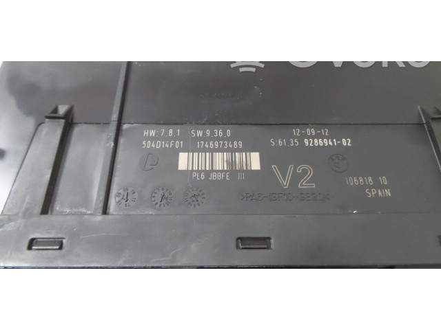 Pojistková skříňka Řídící jednotka BSM 61359286941, 9286941   BMW 5 GT F07 2012