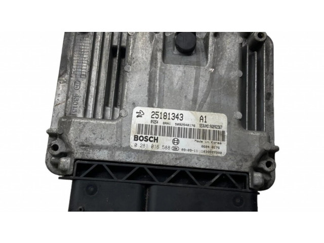 Řídící jednotka 25181343, 5092540176   Chevrolet Captiva 2010