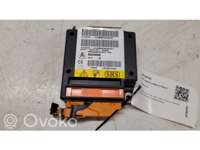 Блок подушек безопасности 9663440480   Citroen C6