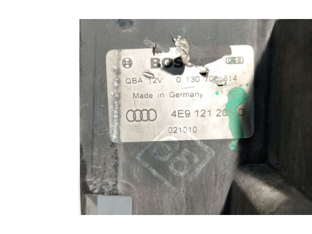 Вентилятор радиатора     4E0121205D, 0130706814BOSCH    Audi A8 S8 D2 4D 