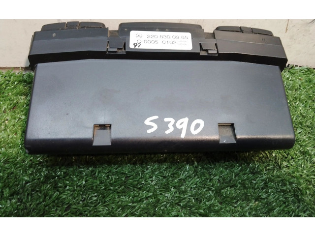 Блок управления климат-контролем 2208300985, Q00050102   Mercedes-Benz S AMG W221