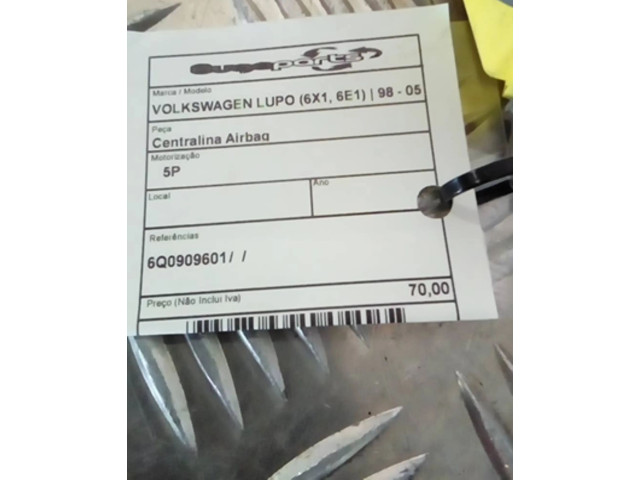 Блок подушек безопасности 6Q0909601   Volkswagen Lupo