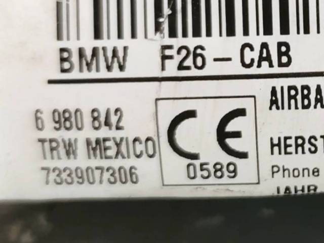 Боковая подушка безопасности 6980842   BMW X4 F26