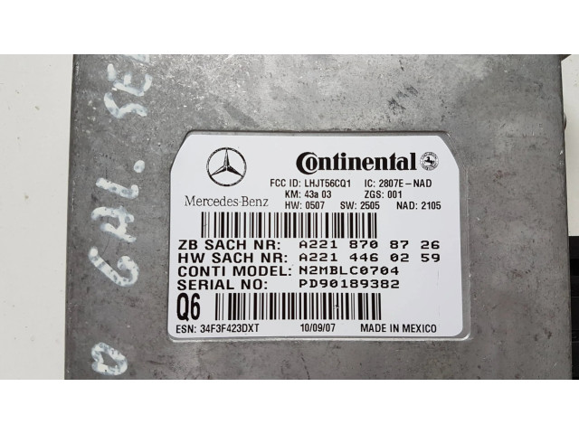 Блок управления голосом A2218708726, A2214460259   Mercedes-Benz ML W164