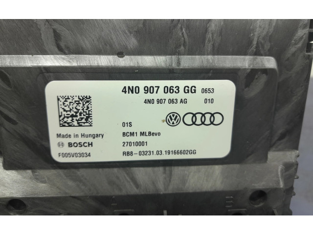 Блок комфорта 4N0907063GG, 4N0907063GG   Audi A8 S8 D2 4D   