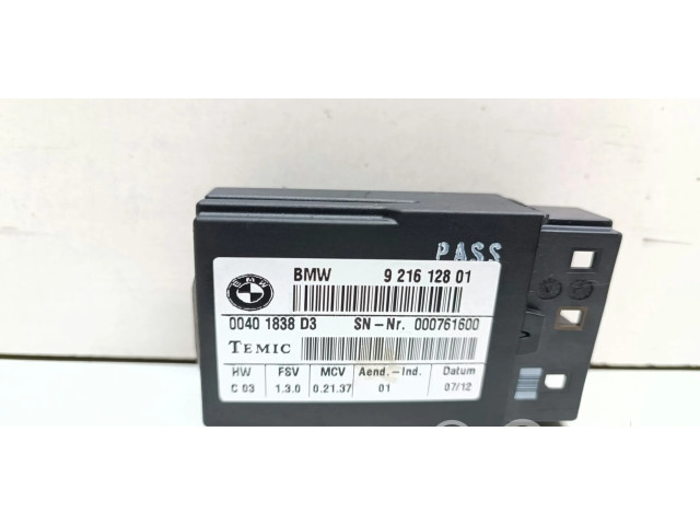 Блок управления 9216128   BMW 3 E92 E93