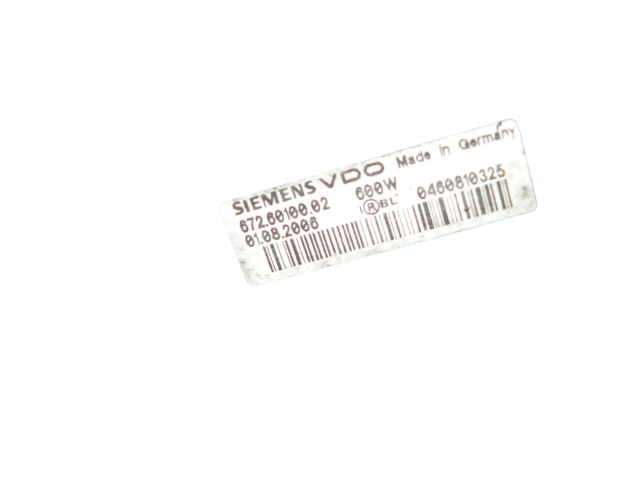 Вентилятор радиатора     6726010002, 0460810325    Mercedes-Benz R W251 