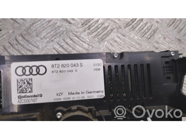 Блок управления климат-контролем 8T2820043S   Audi Q5 SQ5