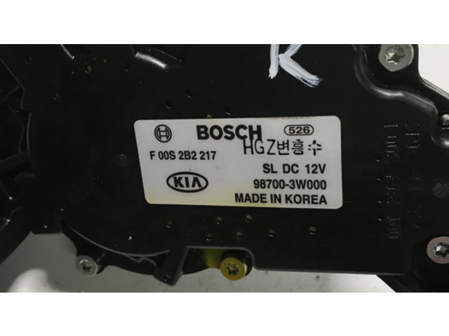 Моторчик заднего дворника 987003W000, F00S2B2217    KIA Sportage