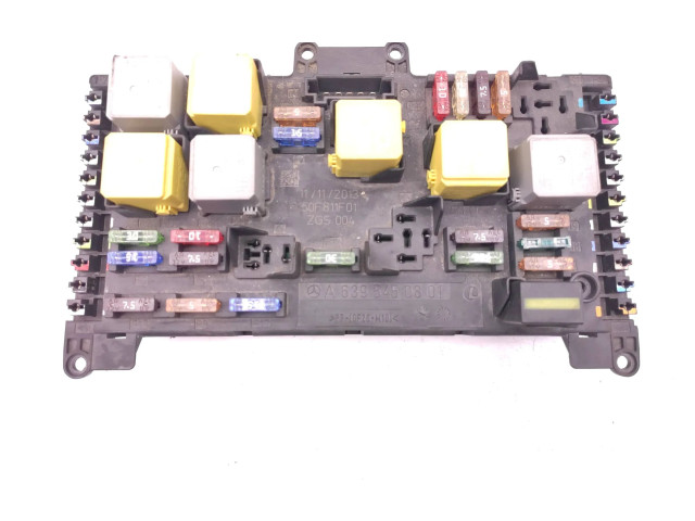   Pojistková skříňka A6395450801, ZGS004   Mercedes-Benz Vito Viano W639 2011