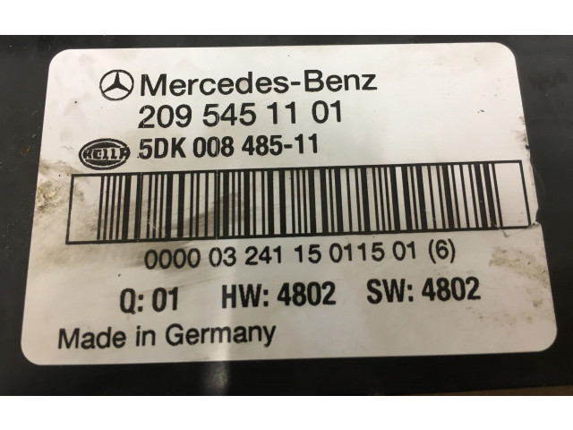 Блок предохранителей 2095451101, 5DK00848511   Mercedes-Benz CLK A209 C209    