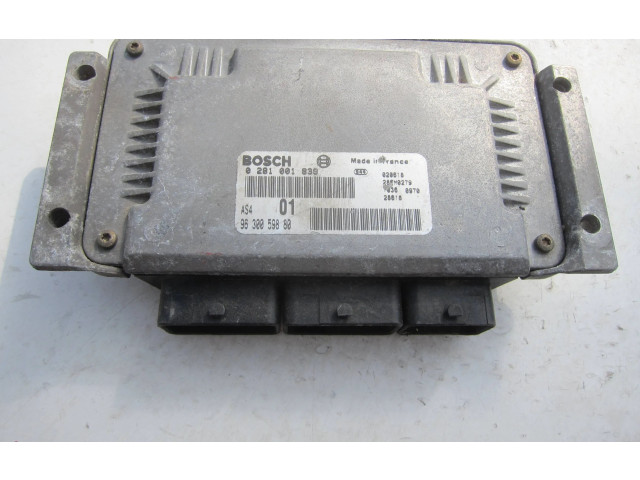 Řídící jednotka 9630059880, 0281001839   Peugeot 106 2001
