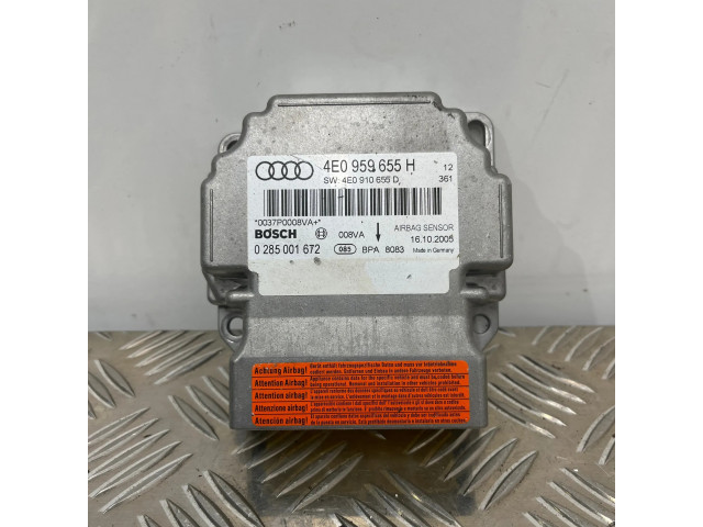 Блок подушек безопасности 4E0959655H, 4E0910655D   Audi A8 S8 D3 4E