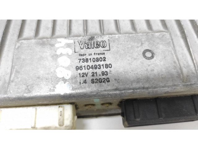 Блок управления двигателя 73810802, 9610493180   Citroen Xantia