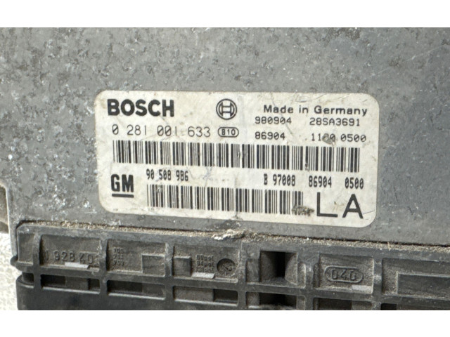Řídící jednotka 0281001633, 90508986   Opel Vectra B 1995