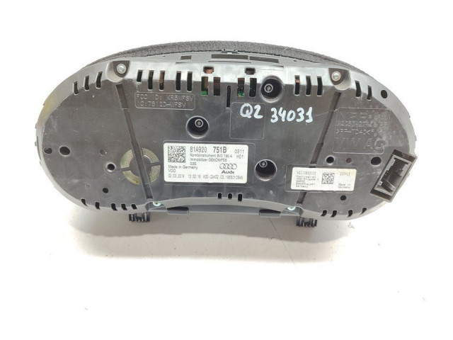 Панель приборов 81A920751B   Audi Q2 -       
