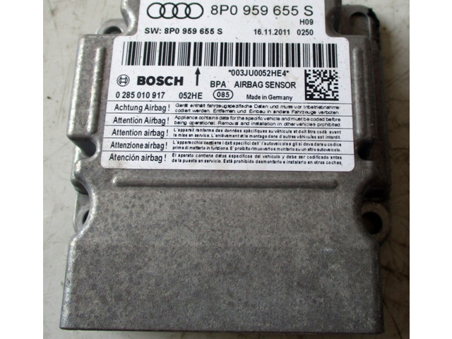 Блок подушек безопасности 8P0959655S   Audi A3 S3 A3 Sportback 8P