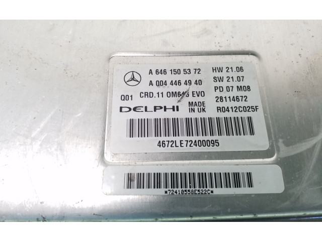 Řídící jednotka A6461505372, A0044464940   Mercedes-Benz E W211 2005