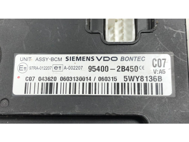 Блок комфорта 954002B450, 5WY8136B   Hyundai Santa Fe   