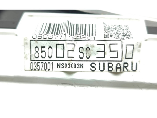Přístrojová deska  Subaru Forester SH 2009 85002SC350, NS03003K  