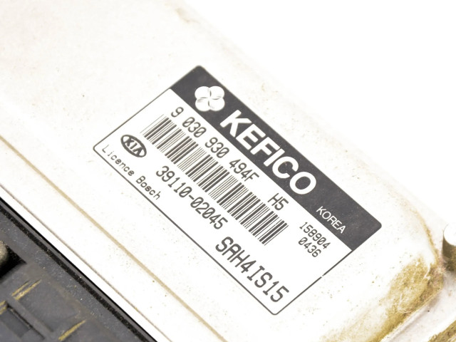 Комплект блоков управления 39110-02045, 9030930494F   KIA Picanto