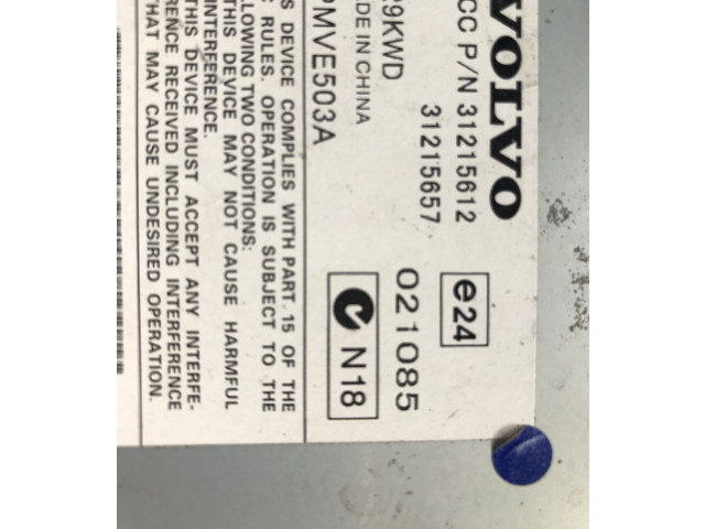 Звукоусилитель 31215657, 021085   Volvo S80 2006