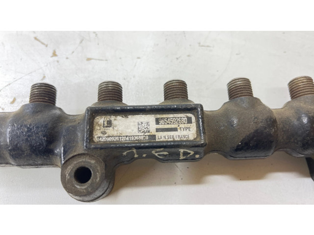 Vstřikovací lišta 9654592680   Ford Focus C-MAX  pro naftový motor 1.6  