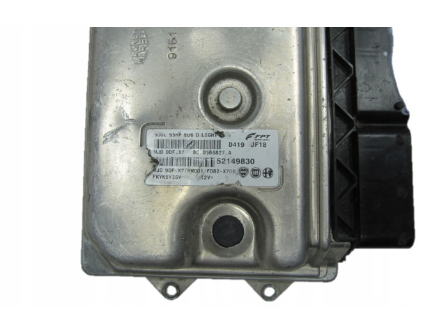 Блок управления двигателя 52149830, MJD9DFX7   Fiat 500L   