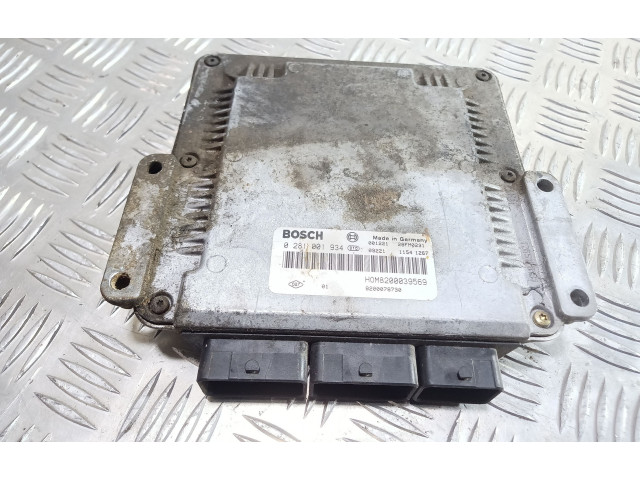 Řídící jednotka 0281001934, 8200078730   Renault Scenic I 2001