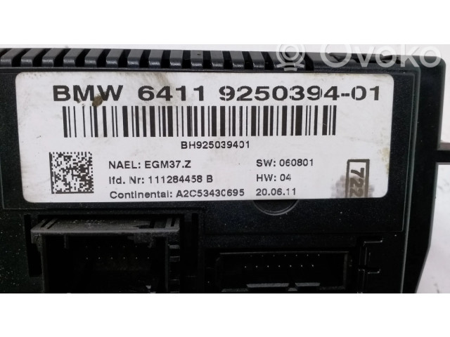Блок управления климат-контролем 64119250394, 111284458B   BMW X1 E84