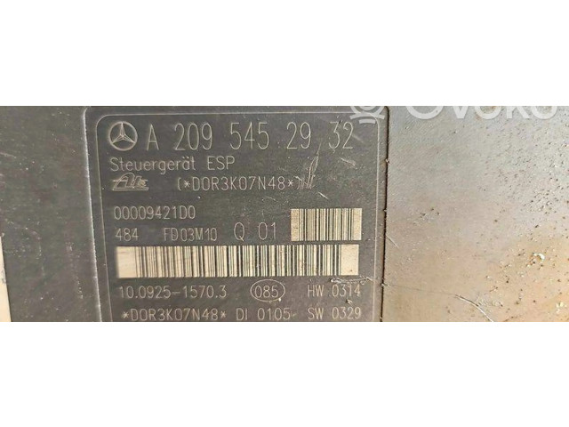 Jednotka ABS A2095452932, 00009421D0   Mercedes-Benz CL C215 2003