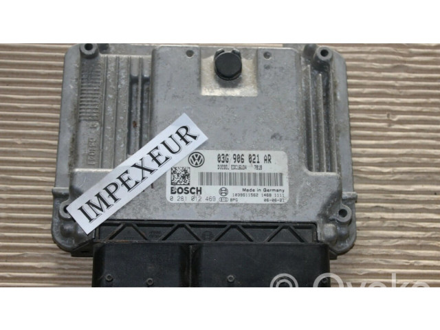 Řídící jednotka 03G906021AR, 0281012469   Volkswagen Caddy 2004