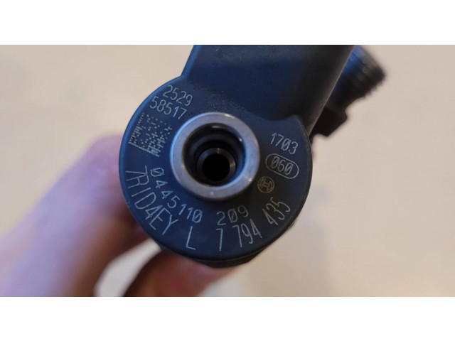 Vstřikovač 0445110209, 58517   BMW 1 E81 E87  pro naftový motor 2.0  