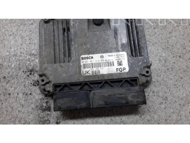 Блок управления двигателя 0281011616   Opel Vectra C