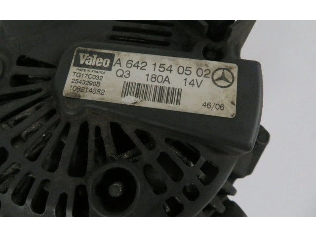 Генератор A6421540502, A6421540502   Mercedes-Benz ML W164      