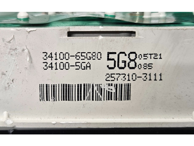 Přístrojová deska  Suzuki Baleno EG 1999 3410065G80, 341005GA  
