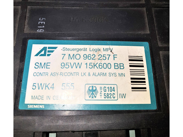 Блок комфорта 7M0962257F, 5WK4555   Volkswagen Sharan   