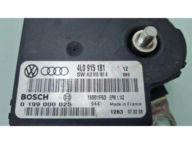 Блок управления двигателя 4L0915181, MODULOELECTRONICO   Audi Q7 4L