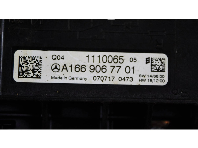   Pojistková skříňka a1669067701   Mercedes-Benz GLS X166 2018